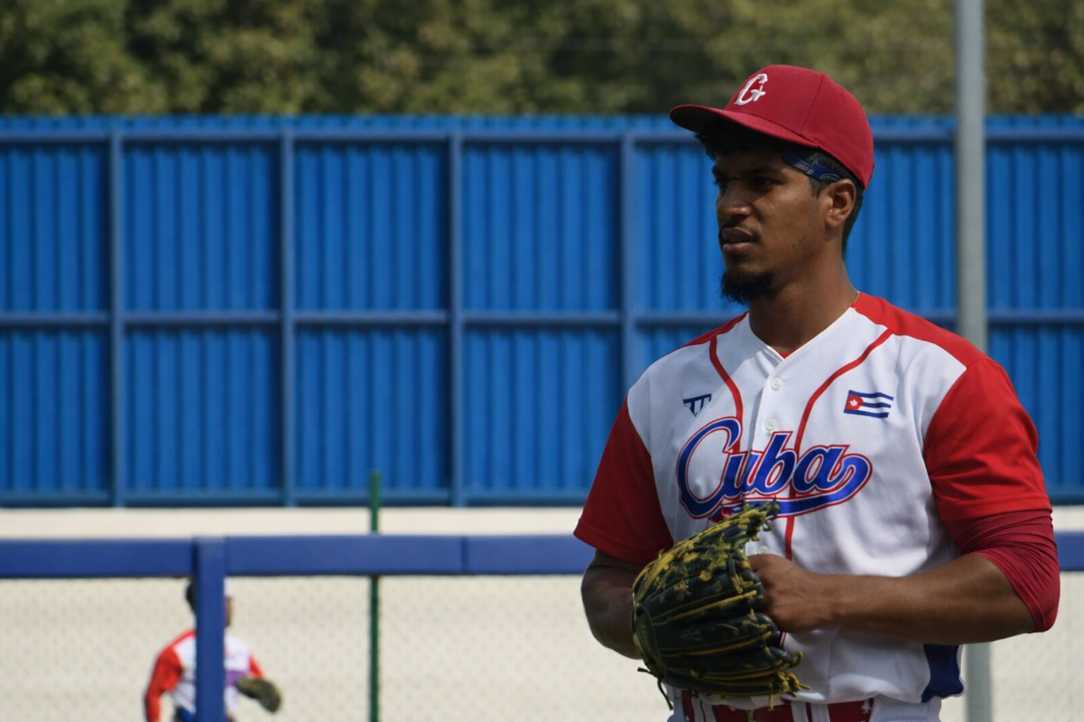 Darío Sarduy realizó una buena apertura ante Nicaragua. (Foto: Canal 13 Nicaragua)