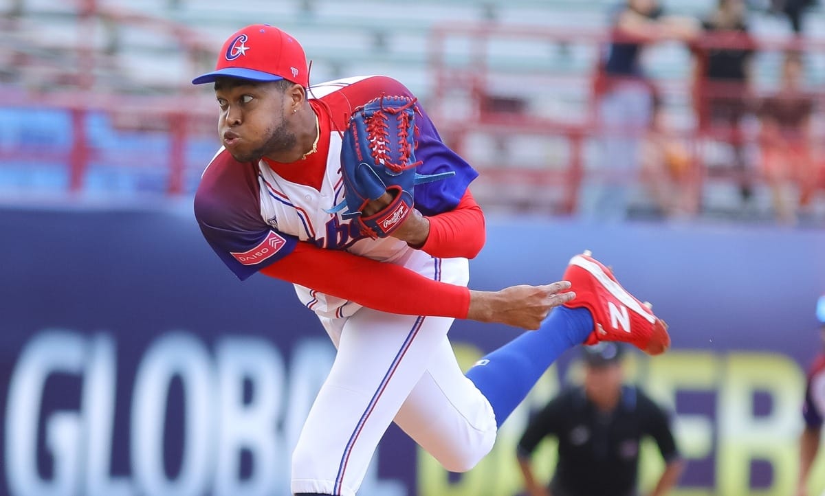Raidel Martínez resultará una de las claves del elenco cubano. (Foto: WBSC)