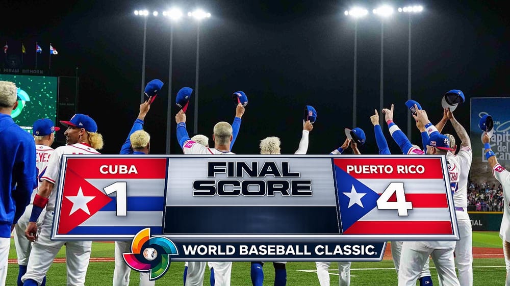 Clásico Mundial 2026 | Puerto Rico domina a Cuba 4-1 y asegura su boleto a los cuartos de final