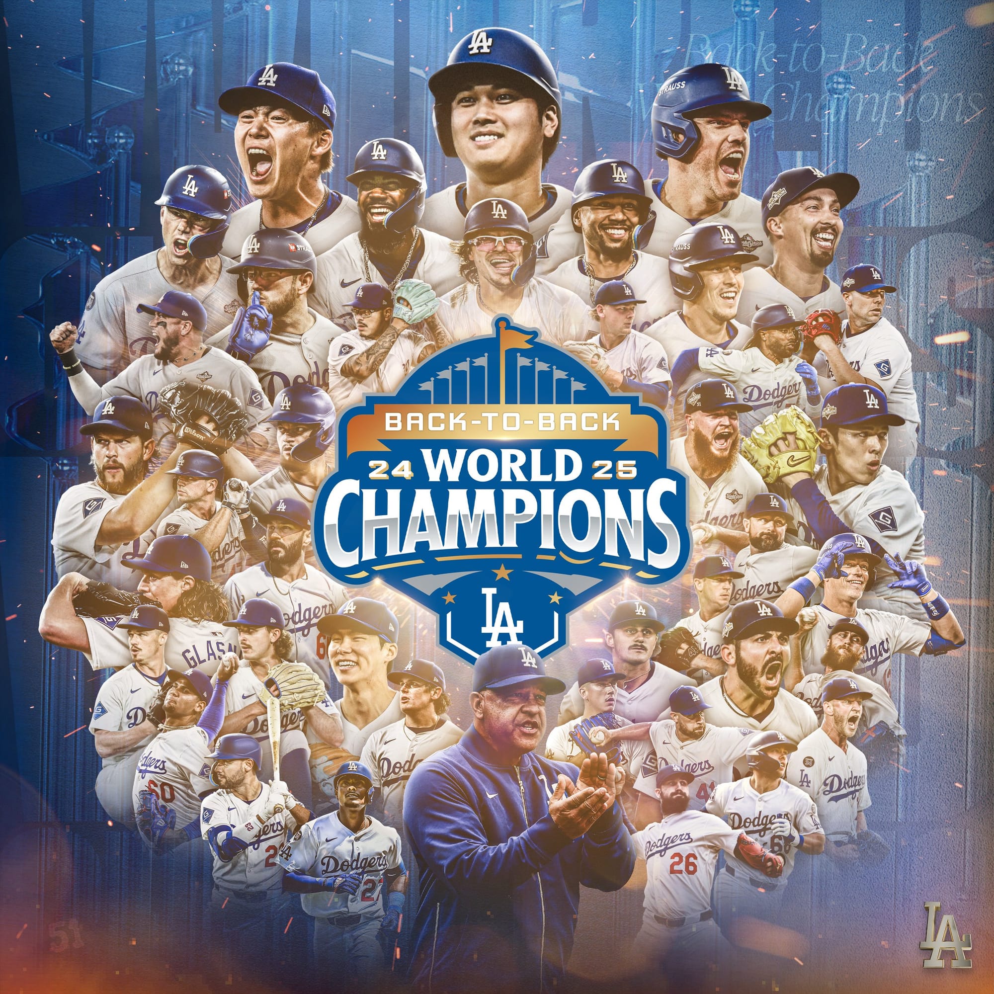 MLB 2025 - Serie Mundial | Con histórica remontada, los Dodgers repiten como campeones tras vencer a Blue Jays 5-4 en 11 entradas en el Juego 7