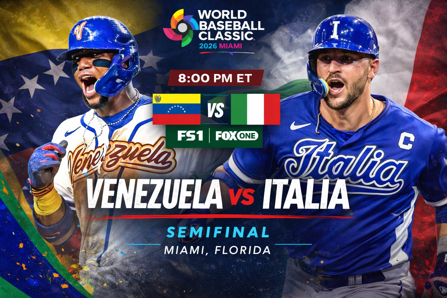 Clásico Mundial 2026 | En una semifinal inesperada, Venezuela e Italia disputan el último boleto a la final