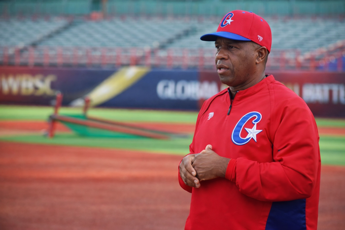 Todos los ojos estarán en el manager Germán Mesa, cuando Cuba inicie su andar en el Clásico Mundial 2026 el venidero 6 de marzo. (Foto: Roberto Morejón/Jit.cu)