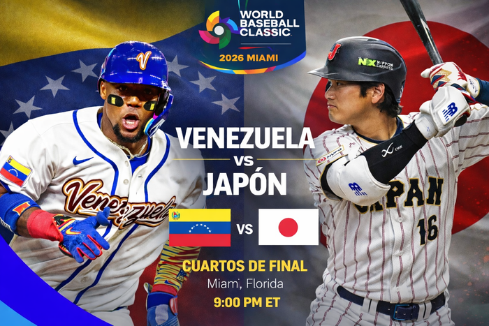 Clásico Mundial 2026 | Duelo de potencias: Samurai Japan enfrenta a la poderosa ofensiva de Venezuela en cuartos de final